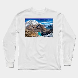 Birendra Lake on the Manaslu Circuit Trek Long Sleeve T-Shirt